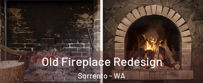 Old Fireplace Redesign Sorrento - WA