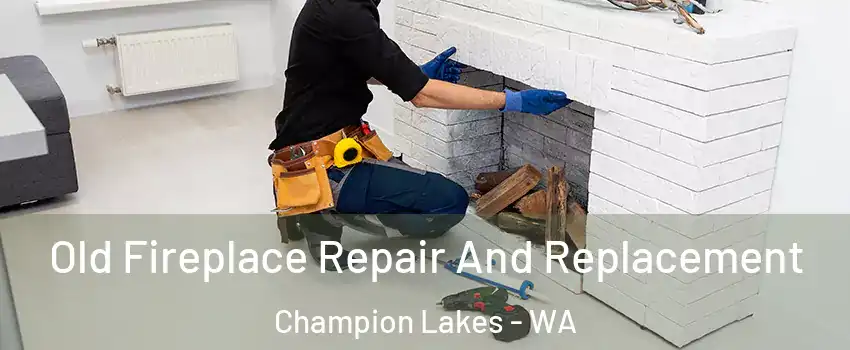 Old Fireplace Repair And Replacement Champion Lakes - WA