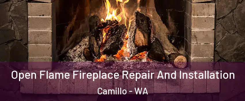 Open Flame Fireplace Repair And Installation Camillo - WA