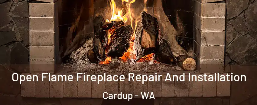 Open Flame Fireplace Repair And Installation Cardup - WA