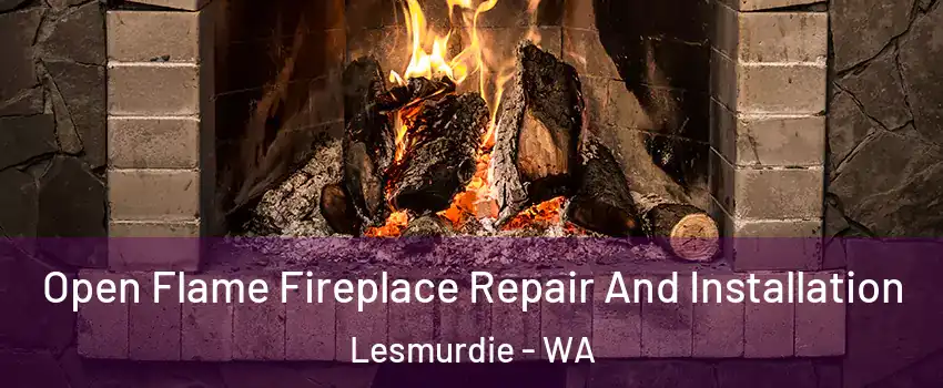 Open Flame Fireplace Repair And Installation Lesmurdie - WA