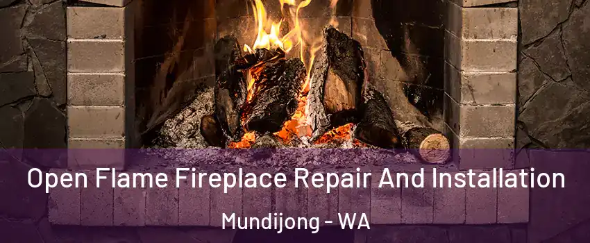 Open Flame Fireplace Repair And Installation Mundijong - WA