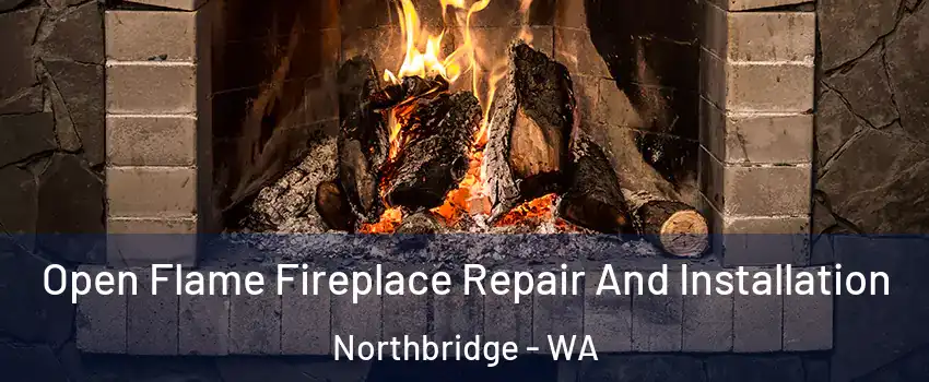 Open Flame Fireplace Repair And Installation Northbridge - WA