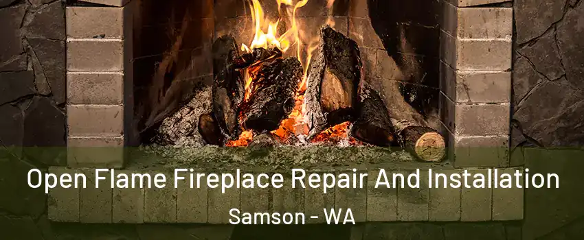 Open Flame Fireplace Repair And Installation Samson - WA