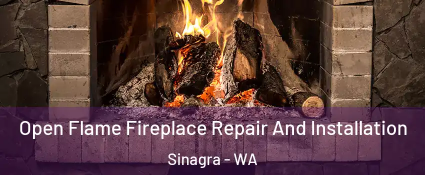 Open Flame Fireplace Repair And Installation Sinagra - WA