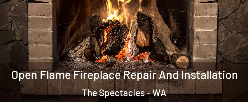 Open Flame Fireplace Repair And Installation The Spectacles - WA
