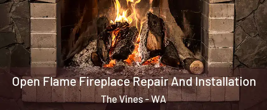 Open Flame Fireplace Repair And Installation The Vines - WA
