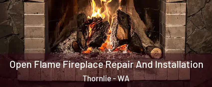 Open Flame Fireplace Repair And Installation Thornlie - WA
