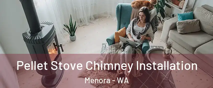 Pellet Stove Chimney Installation Menora - WA