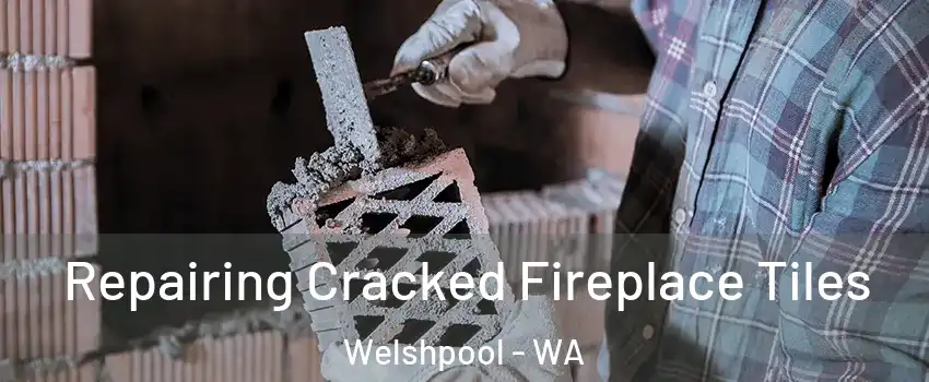 Repairing Cracked Fireplace Tiles Welshpool - WA